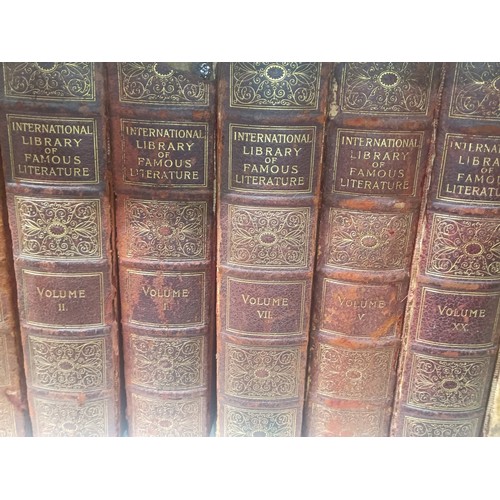 932 - International Library of Famous Literature 20 volumes