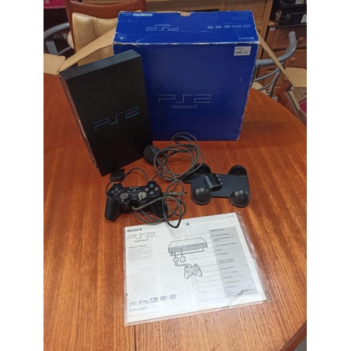 1027 - Playstation 2 with Controller - PS2