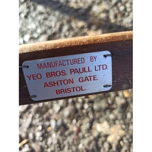 23 - Pair of Vintage Deck Chairs made by Yeo Bros Paulls ltd Bristol