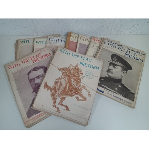 291 - **Royal British Legion Lot** With the Flag to Pretoria Magazines History of the Boer War