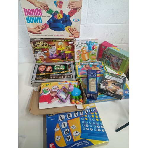 188 - **Royal British Legion Lot** A Quantity of Children's Games CSI etc