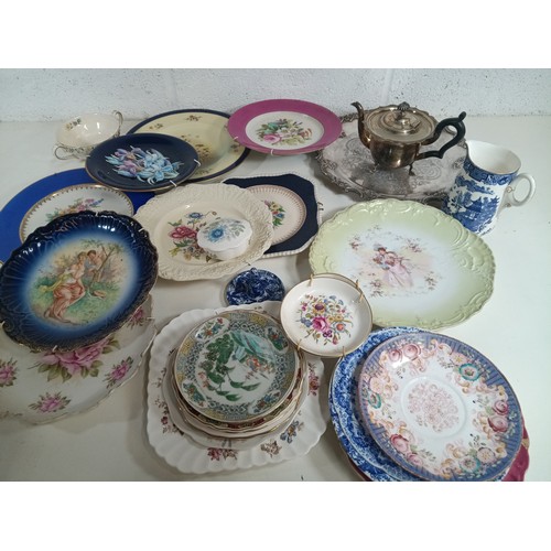 176 - **Royal British Legion Lot** A Box of China & Plate ware