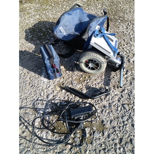 123B - A Quantum iLevel Elevating Powerchair Wheelchair RRP £5750