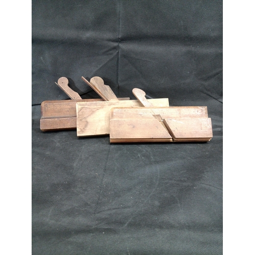 963 - A J Mason and Two Other Antique Carpenters Planes