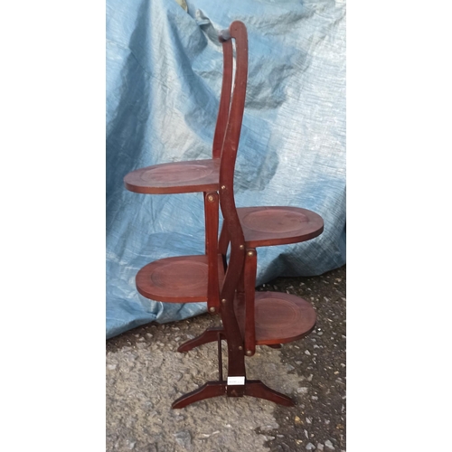 964 - Vintage Folding Cake Stand