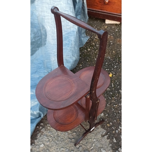 964 - Vintage Folding Cake Stand