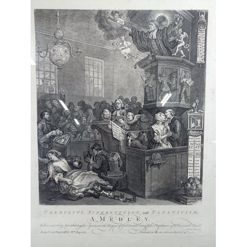 945 - A William Hogarth Etching (1697 - 1764) 