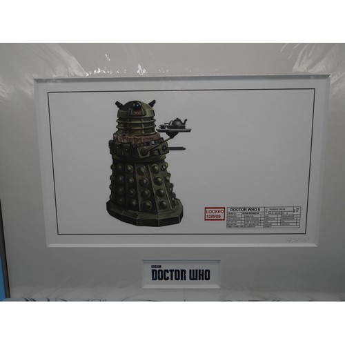 229 - A Limited Edition Dr Who Dalek Print