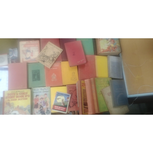 1164 - Enid Blyton Books Including Boys & Girls Annuals , The Second Holiday Book and Many More