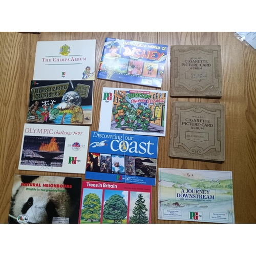 912 - Collection of PG Tips & Brooke Bond Tea Card Albums including Disney, Teenage Mutant Ninja Turtles, ... 