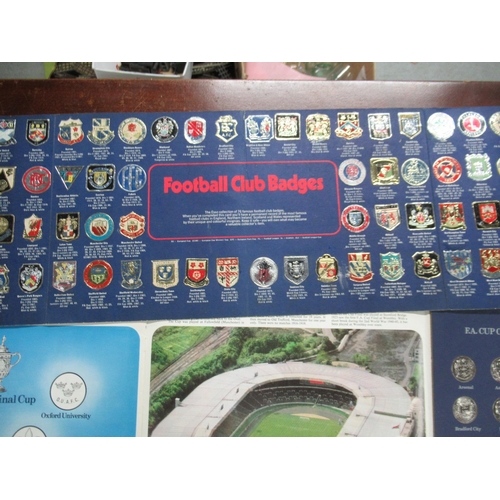 920 - Football Collectables including 1970 World Cup Coin Collection x 2, 100 Years of Football FA Cup Win... 