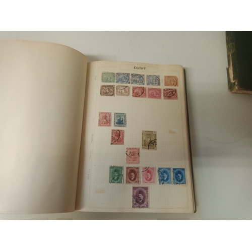 916 - Simplex Junior Stamp Album & another with Stamps