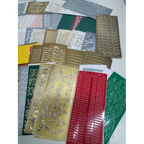 337 - Approx. 300 - 400  Card Craft Adhesive Outline Stickers RRP £400 - £600