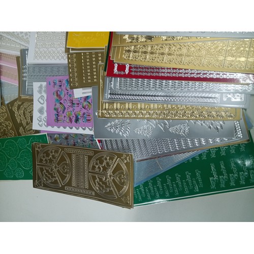 337 - Approx. 300 - 400  Card Craft Adhesive Outline Stickers RRP £400 - £600