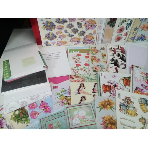 325 - Decoupage Card Craft and Sticker Sheets Approx 400 - 500 Sheets. RRP £200 - £300