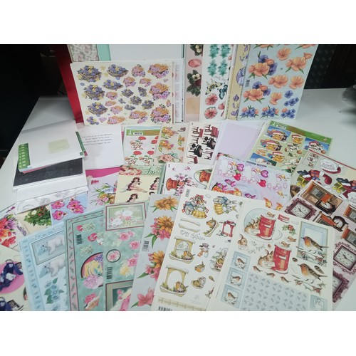 325 - Decoupage Card Craft and Sticker Sheets Approx 400 - 500 Sheets. RRP £200 - £300