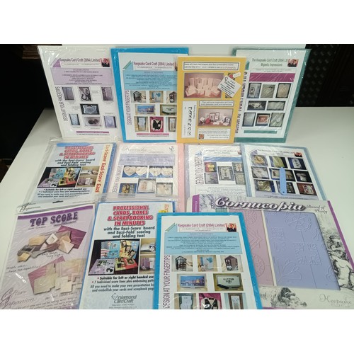 347 - A Quantity of Card Making Scoreboards - Coppernob Crafters Companion, Keepsake Craft etc. Approx. £2... 