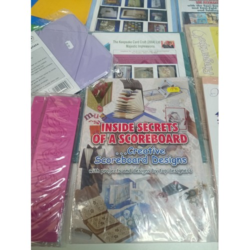 345 - A Quantity of Cardmaking Scoreboards - Copperknobs, Crafters Companion, Keepsake Craft  etc.  RRP £2... 