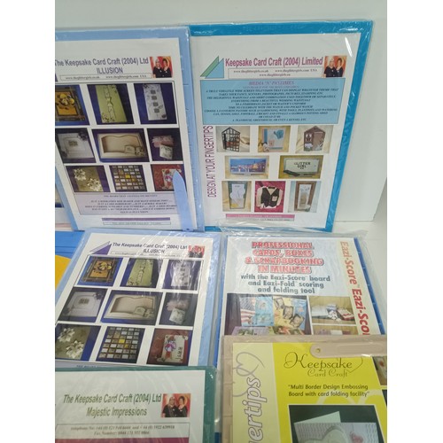 345 - A Quantity of Cardmaking Scoreboards - Copperknobs, Crafters Companion, Keepsake Craft  etc.  RRP £2... 