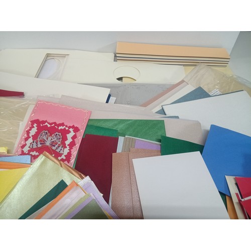 328 - A Large Quantity of Coloured Card and Envelopes