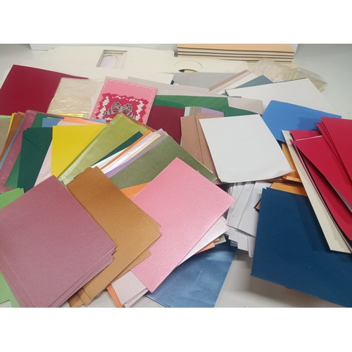 328 - A Large Quantity of Coloured Card and Envelopes