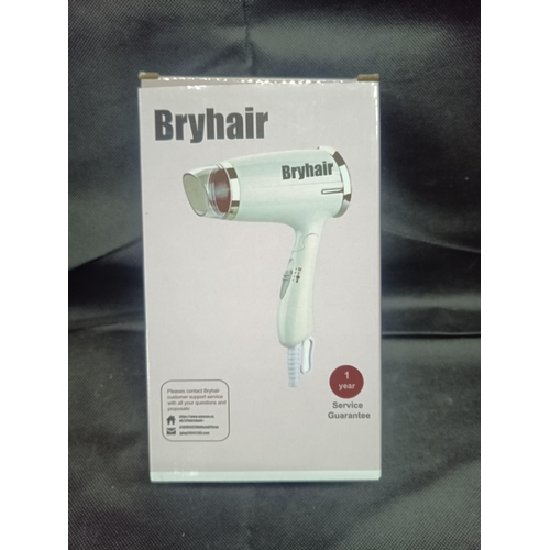 812 - A Boxed and Unused Bryhair Travel Hairdryer