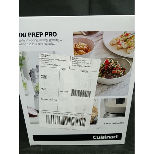 820 - A Cuisinart Mini Prep Pro. Chopper (Grinder/ Mixer) Boxed and Unused