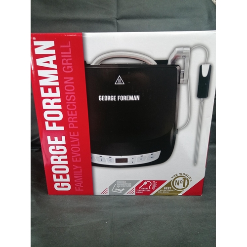 822 - A Boxed and Unused George Foreman Family Evolve Precision Grill