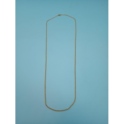 436 - A 9ct Gold Necklace