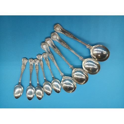 506 - A Qty of Hallmarked Silver Spoons by William Yates of Sheffield 1973 - 370gms