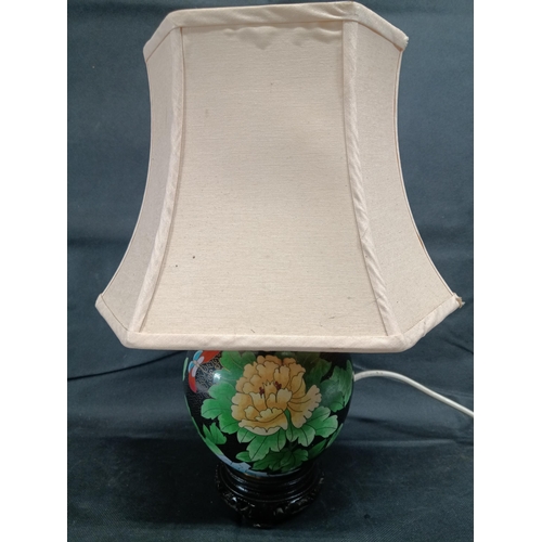 902 - A Cloisonné Table Lamp