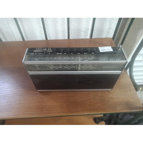 266C - Grundig Party Boy 500 Radio