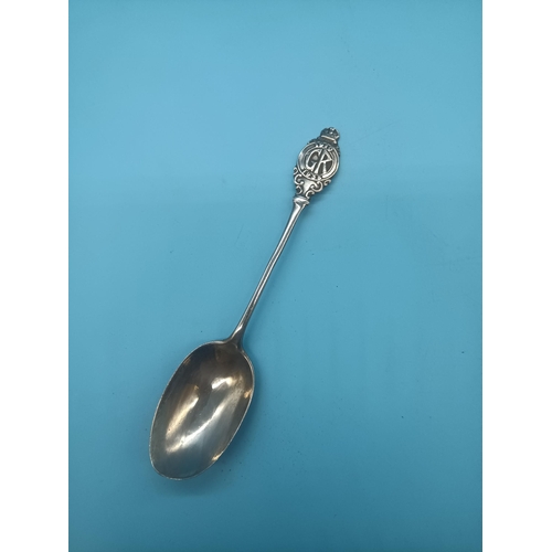 528 - A King George V Commemorative Silver Spoon 20 Grams