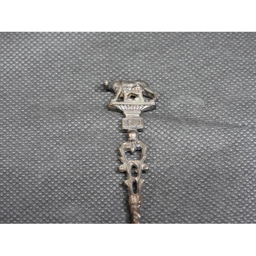 535 - A Silver Roman Souvenir Spoon