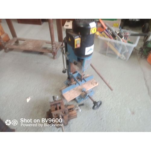 91 - Hollow Chisel Mortiser With Clamps