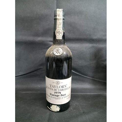 377 - A Bottle of 1978 Taylors Quinta De Vargellas Vintage Port