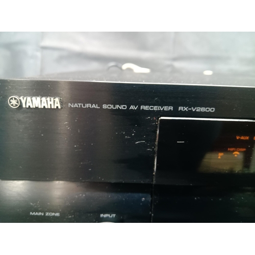 262 - A Yamaha Home Cinema with Home MX300 Theatre Master - Natural Sound AV Receiver RX-V2600 - HDMI and ... 