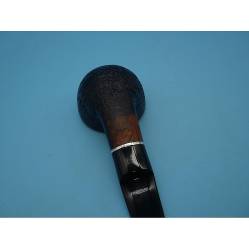 1305 - A Stanwell no.95 Relief Black Sandblasted