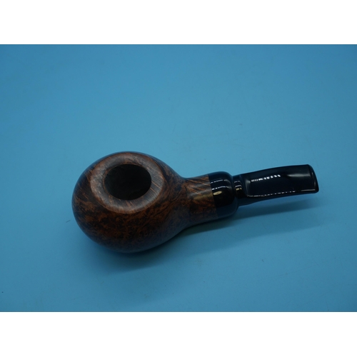 1318 - A Briarworks OR5 Chubby Tomato with Abbreviated Length Briar Pipes