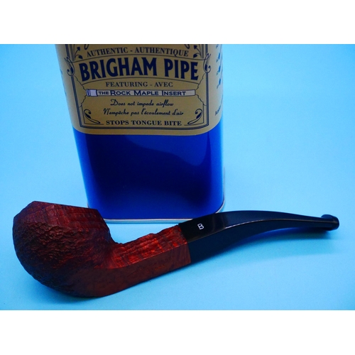 1340 - A Brigham Acadian 16 Pipe - Unused