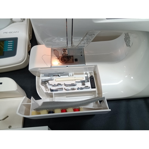 320 - A Brother Super Galaxie 895 Computer Sewing Machine with PE Scan Attachment