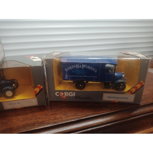 226E - 4 x Corgi Classics - 3 x Lorries and 1 x Bus