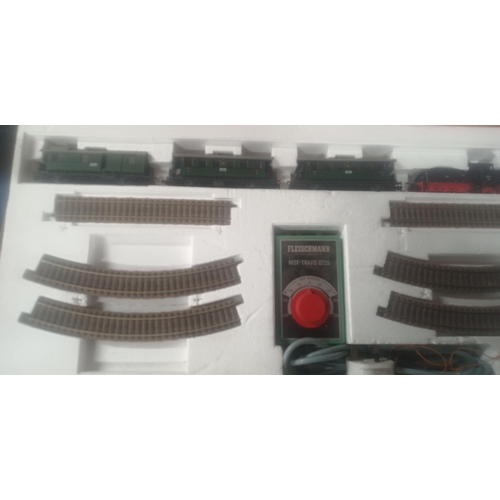 231A - Fleishmann Trainset 6368 Start Set Trainset In Original Packaging