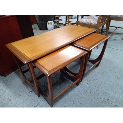 669 - A set of Astro G-Plan Mid Century design Nesting Coffee Tables