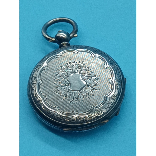 496 - A Hallmarked Silver Pocket watch.