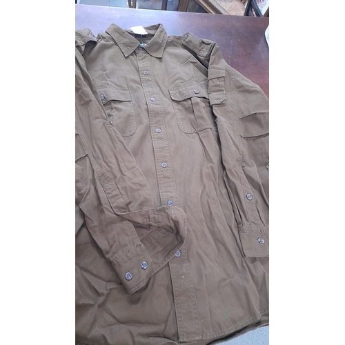 787 - Size L Orvis Heavy Karki Colour Short RRP £99