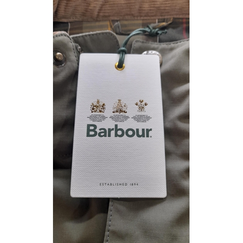 764 - Genuine Barbour Sandering Casual Jacket Size L Unused - as New