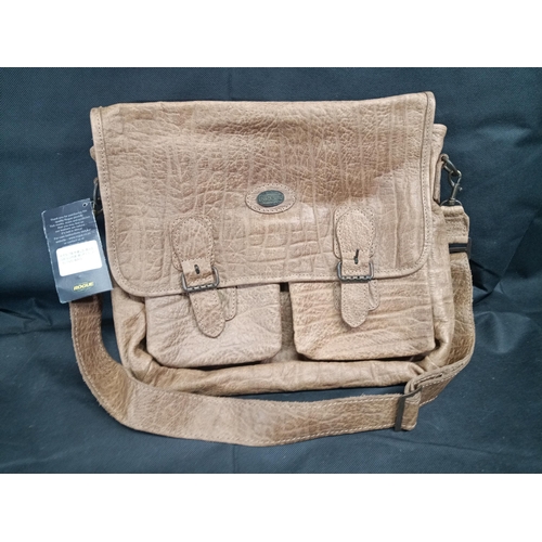 795 - An Unused with Tags Leather Rogue Satchel - Field Bag