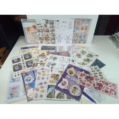 330 - Assorted Decoupage Sheet Packs - RRP £200 - £300 Paintbox Poppets etc.