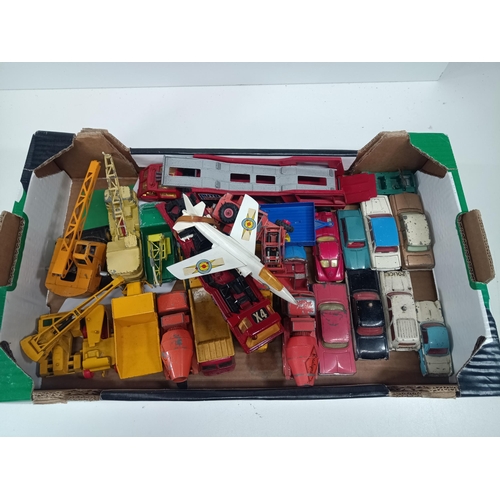 227 - A Box of Corgi and other Die Cast Metal Toys